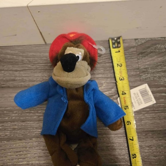 Disney Store Bean Bag Splash Mountain Brer Bear - Picture 2 of 3